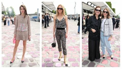 , PHOTOS – Vanessa Paradis, Charlotte Casiraghi, Carole Bouquet… un premier rang étoilé au défilé Chanel Haute Couture